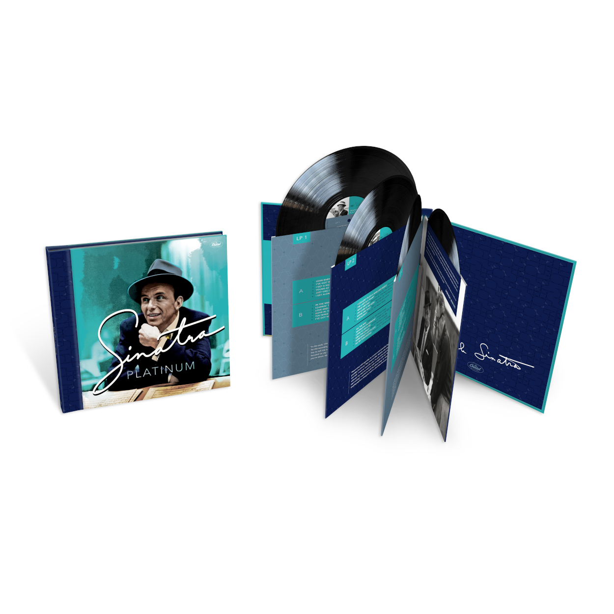 Frank Sinatra Platinum 4 Vinyl + Folio-Book 325012