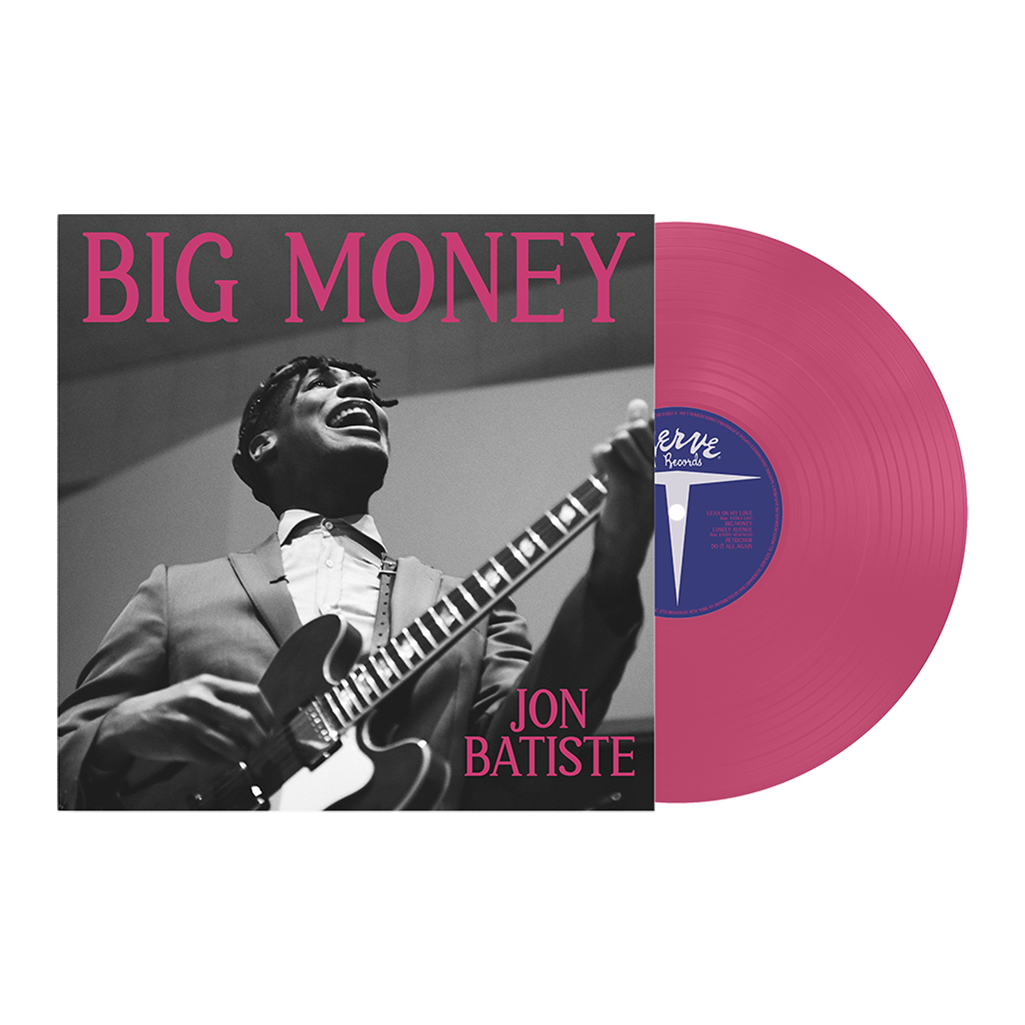 Jon Batiste BIG MONEY Hot Pink LP 415150