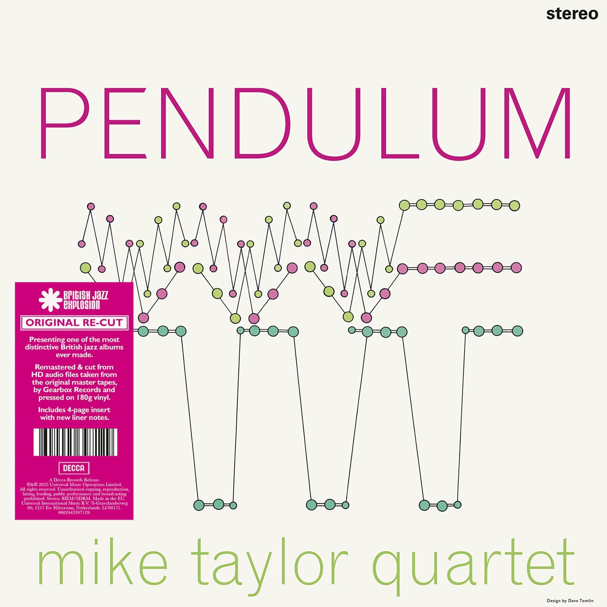 Mike Taylor Pendulum British Jazz Explosion Vinyl 409451