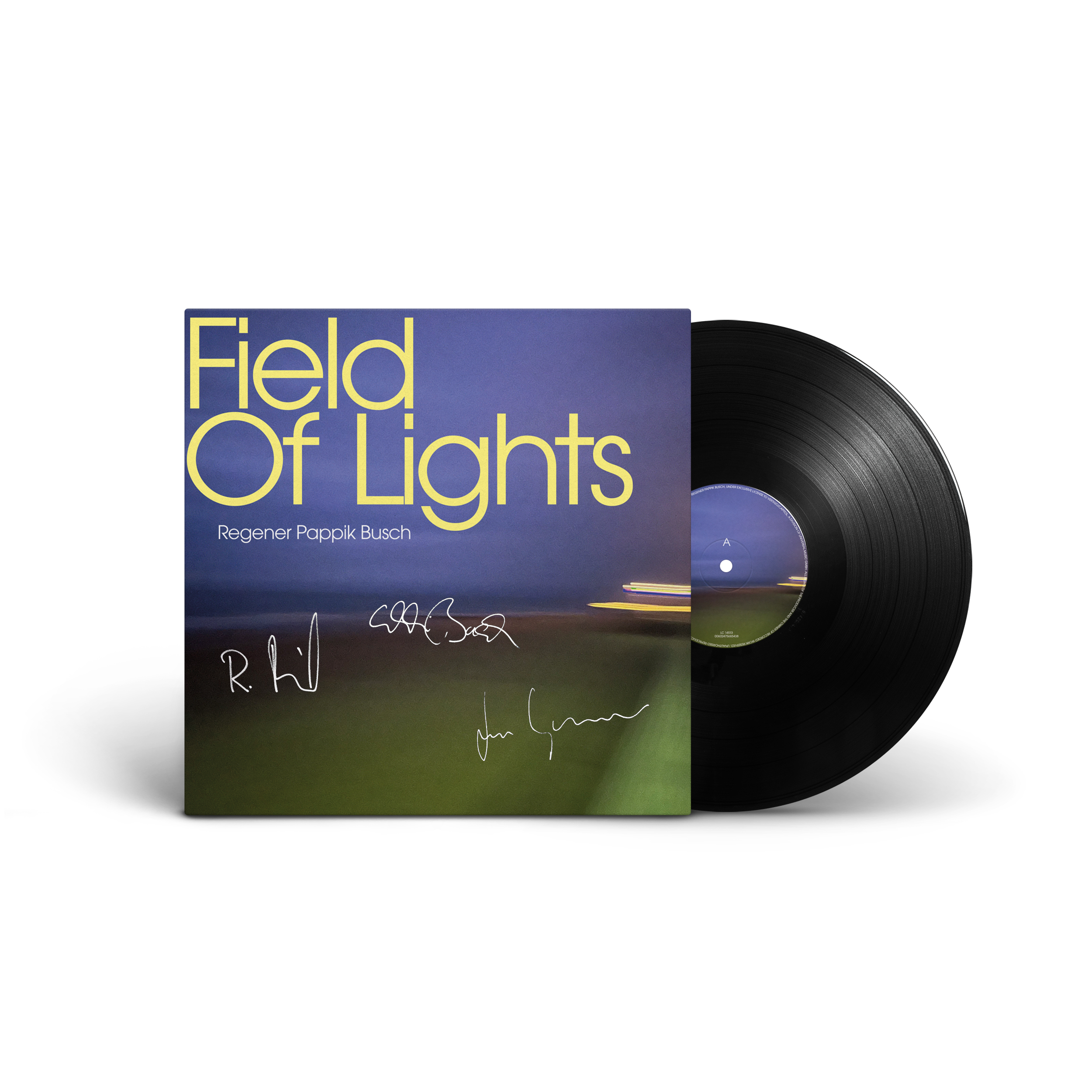 Regener Pappik Busch Field Of Lights Ltd. signierte 1LP schwarz 398608