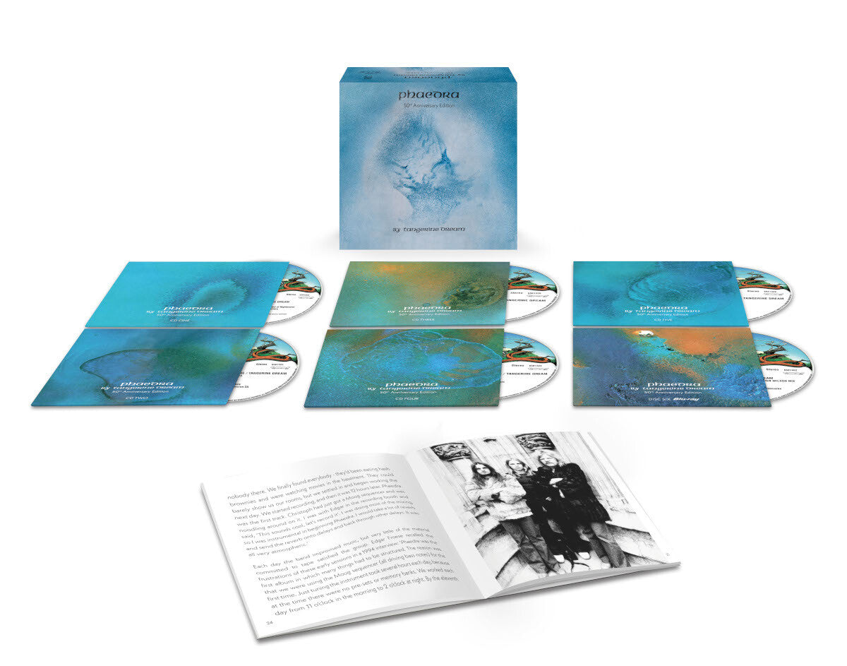 Tangerine Dream  Phaedra [50th Anniversary Edition] 5CD / Blu-Ray Boxset 397834
