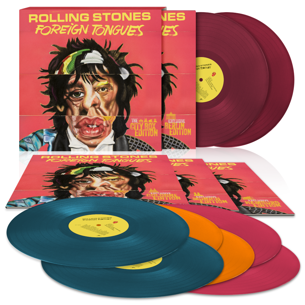 The Rolling Stones Foreign Tongues  Germany Exclusive Limited Pop Up Collection Boxset 452789