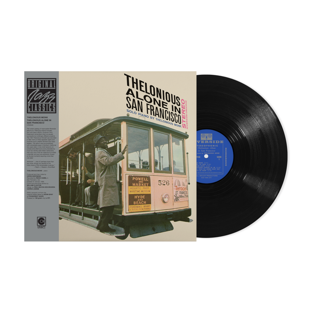 Thelonious Monk Thelonious Alone In San Francisco (Original Jazz Classics Series)   Vinyl LP 433001