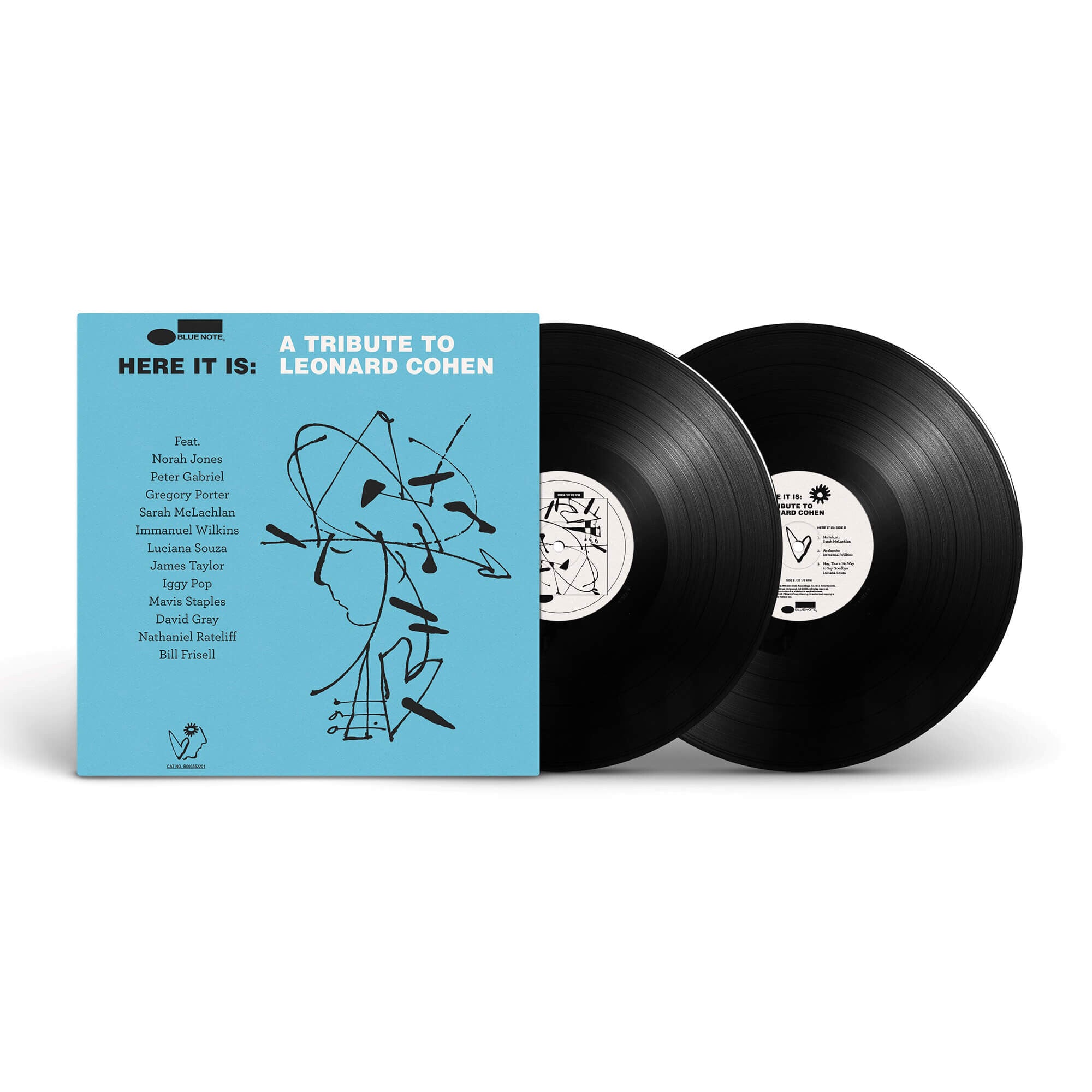 Various Artists Here It Is: A Tribute to Leonard Cohen 2LP 224240