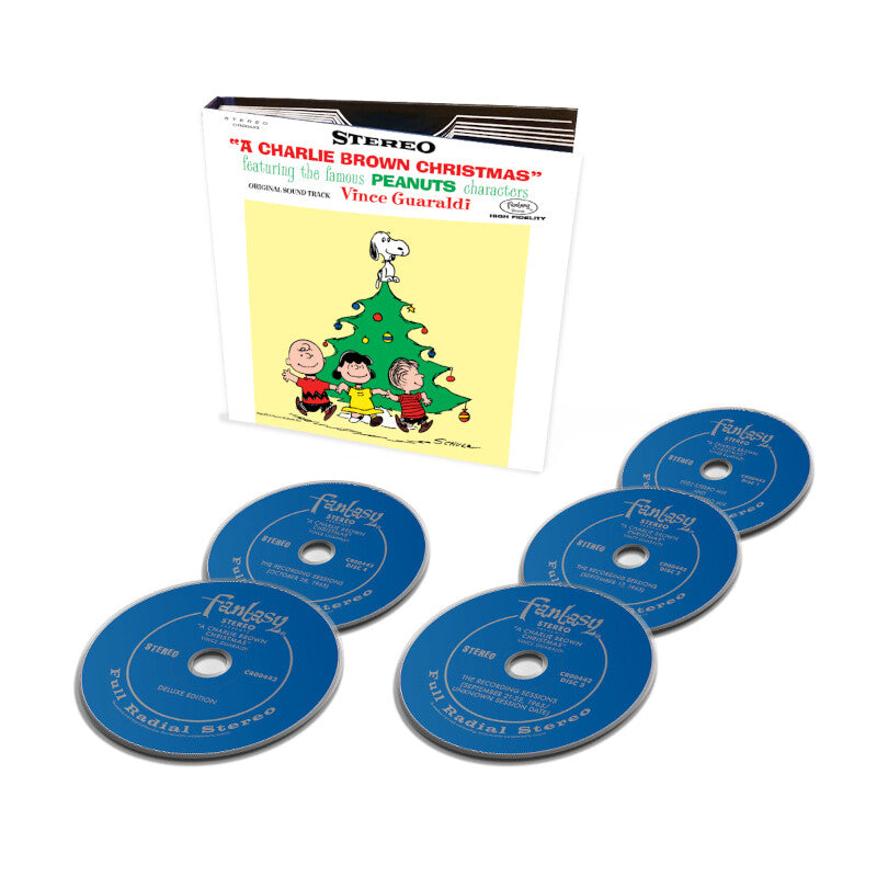 Vince Guaraldi Trio A Charlie Brown Christmas Super Deluxe 4CD+BD-Audio 223449